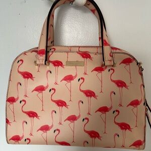 Kate Spade flamingo purse
